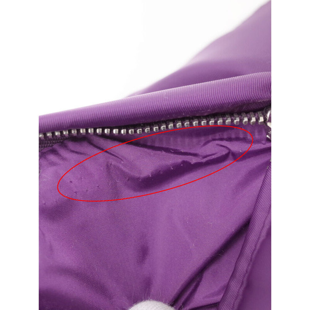 Prada bomber clutch bag purple - Picture 5 of 9